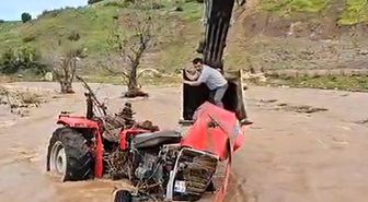 Afrin Çayı'nda mahsur kalan şahıs kurtarıldı