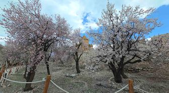 Akdamar Adası'nda renk cümbüşü