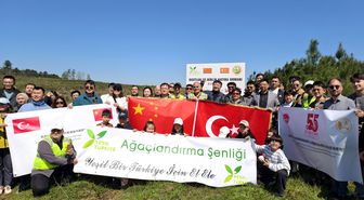Albüm: İstanbul'daki Türkiye-Çin Dostluk ve Birlik Hatıra Ormanı'nda Fidan Dikme Etkinliği Düzenlendi