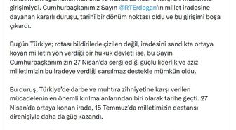Bakan Gürlek'ten '27 Nisan e-muhtıra' mesajı