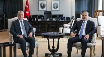 Bakanlar Fidan ve Bolat bir araya geldi