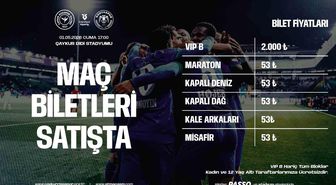 Çaykur Rizespor Konyaspor maçının biletleri 53 TL'den satışa çıktı