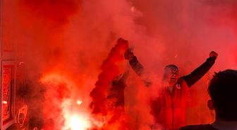 Edirne'de Galatasaray'ın galibiyeti coşkuyla kutlandı