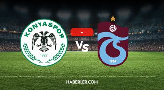 Konyaspor Trabzonspor maçı kaç kaç? MAÇ SONUCU! Konyaspor Trabzonspor golleri kim attı, canlı maç anlatımı!