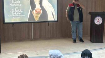 Köşk'te üreticilere buzağı ölümleri ve üreme verimliliği eğitimi