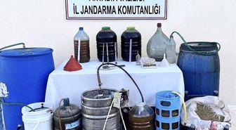 Kumluca'da 800 litre kaçak alkol ele geçirildi