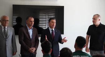 Muğlaspor'a Başkan Aras'tan moral