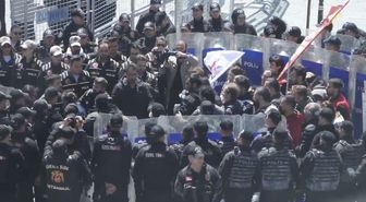 Taksim'de 1 Mayıs 1977 anması için izinsiz gösteriye polis müdahalesi: 46 gözaltı
