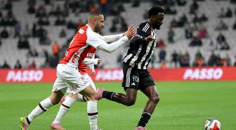 Trendyol Süper Lig: Beşiktaş: 0 Fatih Karagümrük: 0 (İlk yarı)