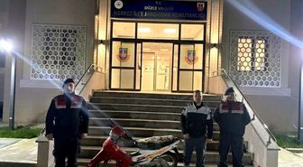 Umudunu kestiği motosikletine 3 yıl sonra jandarma sayesinde kavuştu
