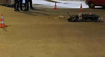 Çorum'da otomobil ile motosiklet çarpıştı: 1 yaralı