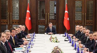 Ekonomi Koordinasyon Kurulu, Cumhurbaşkanı Yardımcısı Yılmaz başkanlığında toplandı-