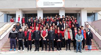 Erzincan'da 882 öğrenciye jandarma akademisi tanıtıldı