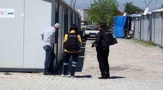 Malatya'da kendini konteynere kilitleyen genç polisi alarma geçirdi