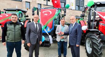 Ordu'da ORKÖY kredisi kapsamında hak sahiplerine araçları teslim edildi