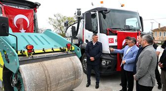 Sinop'a 22,1 milyonluk iş makinesi takviyesi