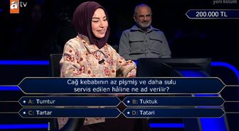 Cağ kebabının az pişmiş ve daha sulu servis edilen hâline ne ad verilir?