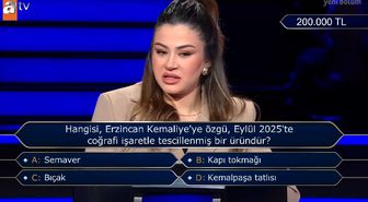 Hangisi, Erzincan Kemaliye'ye özgü, Eylül 2025'te coğrafi işaretle tescillenmiş bir üründür?