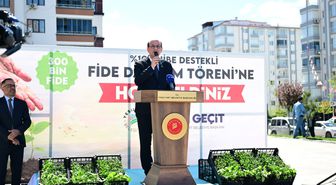 Yeşilyurt’ta çiftçiye 300 bin fide desteği