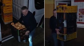 1 Mayıs'a damga vuran görüntü! Başbakan Fico'dan fırıncıların gece mesaisine destek
