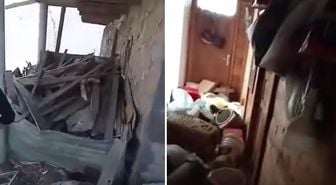Anzer Yaylası'nda aç ayılar evleri harabeye çevirdi