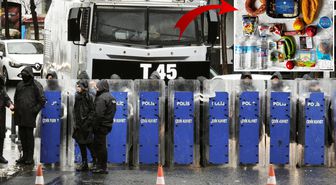 İşte 1 Mayıs'ta görev yapan polislere dağıtılan kumanya