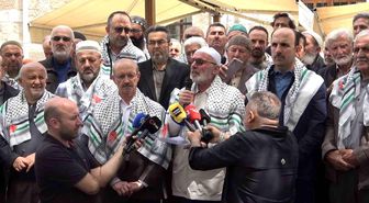 Konya'da Sumud Filosu'na destek açıklaması