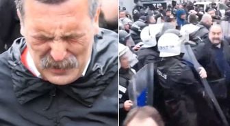 Mecidiyeköy'de büyük arbede! Erkan Baş da biber gazına maruz kaldı