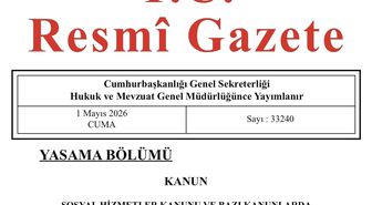 Sosyal Hizmetler Kanunu Resmi Gazete'de yayımlandı