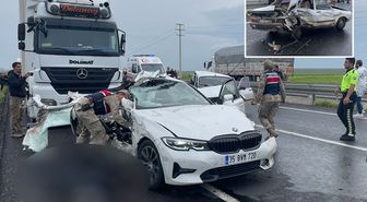 Şanlıurfa'da feci kaza: 2 ölü, 2 yaralı