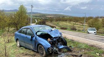 Elazığ'da ki kazada 1 kişi hayatını kaybetti