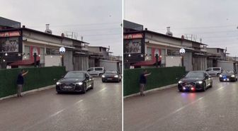 Ayyüce Türkeş, kokoreç yemeye çakarlı konvoyuyla gitti