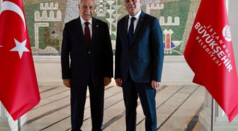 Bülent Arınç'tan İBB Başkanvekili Nuri Aslan'a ziyaret