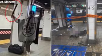 Dehşet saçan palalı saldırganı polis kurşun yağdırarak etkisiz hale getirdi