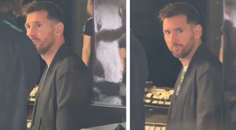 Kendisini kayda alan kadınları fark eden Messi'nin tepkisi dikkat çekti