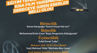 Eğitim Temalı Kısa Film Yarışması Sonuçları Açıklandı