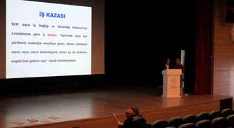 İş sağlığı ve güvenliği eğitimleri tamamlandı
