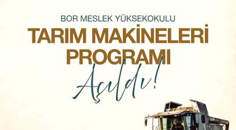 Niğde Ömer Halisdemir Üniversitesi'nde tarım makineleri programı açıldı