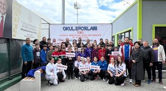 Okul Sporları Tenis Grup Birinciliği Müsabakaları Çaycuma'da başladı