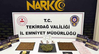 Tekirdağ'da uyuşturucuya geçit yok: 114 operasyonda 133 şüpheliye işlem