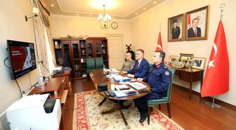 Vali Akbıyık trafik toplantısına katıldı