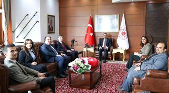 Vali Hacıbektaşoğlu TÜİK heyetini kabul etti