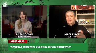 Alper Kınar: Beşiktaş’ta Sergen Yalçın başarısız oldu