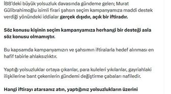 Bakan Kurum'dan İftira Açıklaması: 'Seçim Kampanyamıza Destek Vermedi'