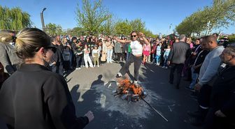 Çorlu'da Kakava ve Hıdrellez renkli görüntülerle kutlandı