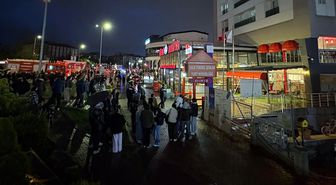 Kayseri'de kız öğrenci yurdunda yangın büyümeden söndürüldü