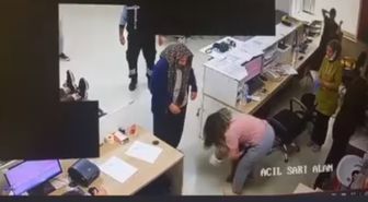 Nefes borusuna şeker kaçan Mina'yı, hemşire Heimlich manevrasıyla kurtardı