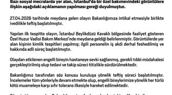 İstanbul'da özel bakımevinde engelli bireye şiddet uygulayan personel işten çıkarıldı