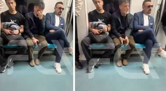 Ertan Torunoğulları, Marmaray’da görüntülendi