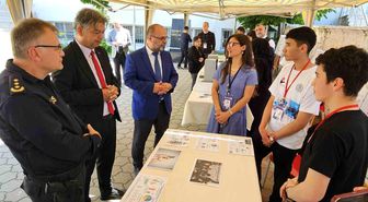Nazilli'de İmam Hatip Lisesi bilim fuarı düzenledi